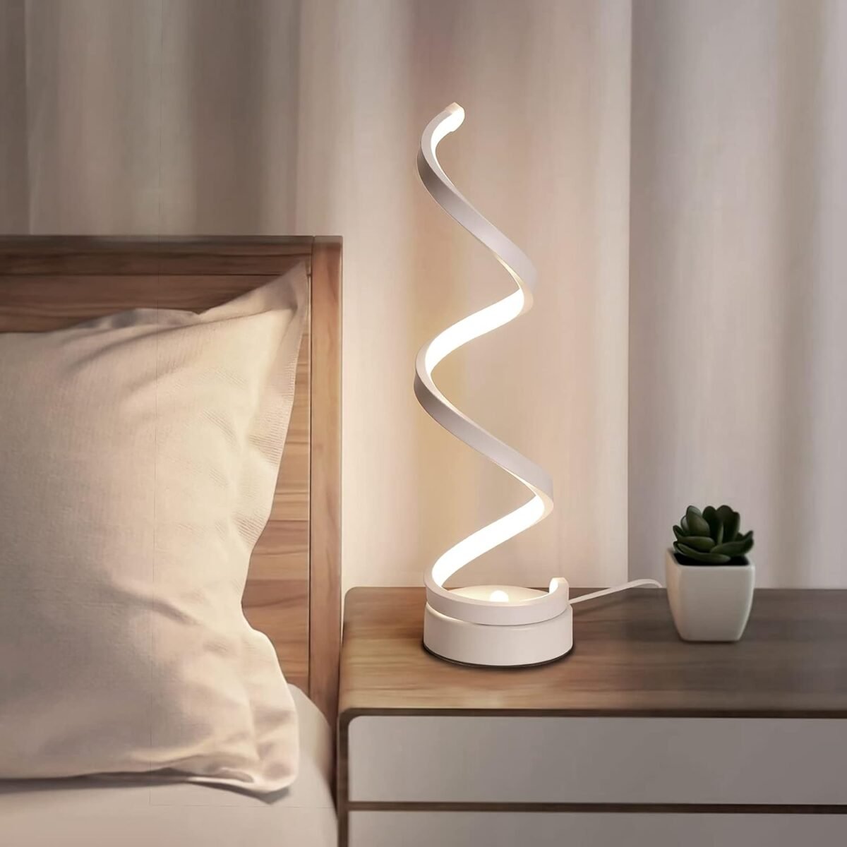 Lampa veioza cu led